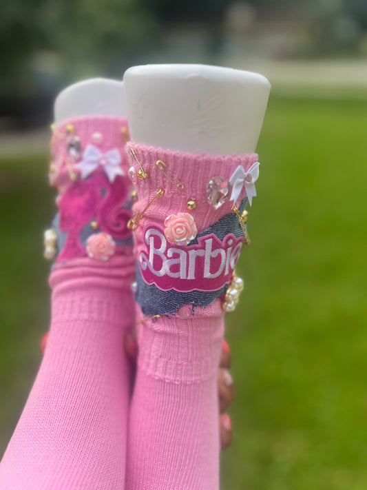 Barbie Themed Socks